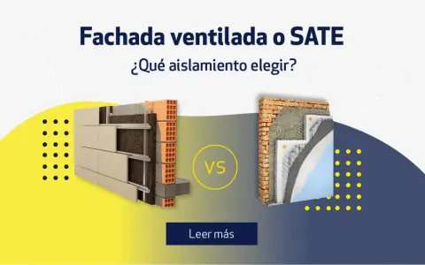 Comparativa de sistemas de aislamiento: fachada ventilada vs SATE. Descubre cuál es la mejor opción.