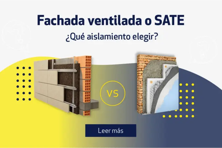 Comparativa de sistemas de aislamiento: fachada ventilada vs SATE. Descubre cuál es la mejor opción.