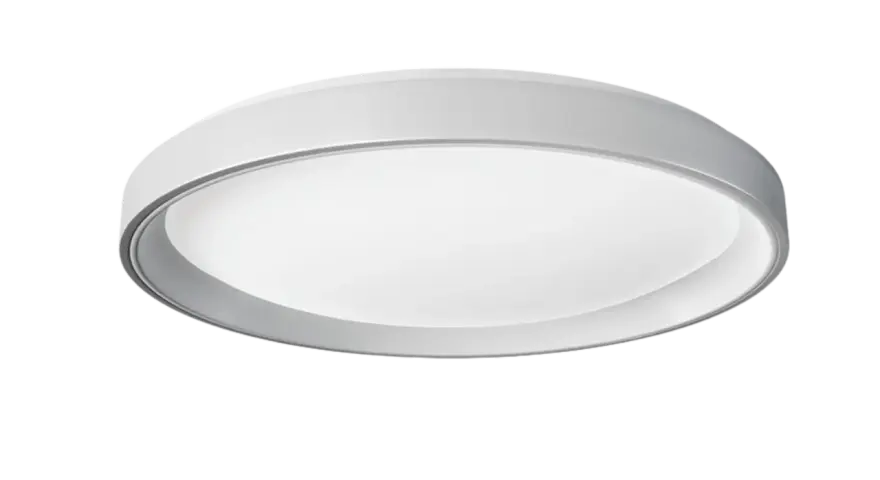 Lámpara moderna de techo, ideal para tu hogar inteligente con domótica Google Home.